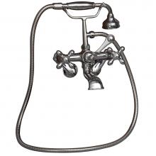 Barclay 4604-MC-CP - Elephant Spout,HndShwr,60''Hose Swvl Mts,Metal Cross Hndls,CP