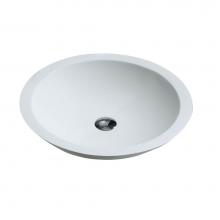 Barclay 7-514WH - Baldwin Round Resin VesselWhite Matte