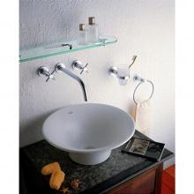 Barclay LFAF-B - Andros Above Counter Basin, White