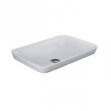 Barclay 5-609WH - Variant 21-5/8'' x 14'' RectDrop-In Basin in White