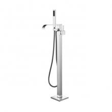 Barclay 7962-CP - Camari Freestanding Faucet (Brass),W/Handshower,CP