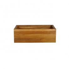 Barclay FSTSB6014-TK - Malaki 33'' Single Bowl FarmSink,Band Front, Teak