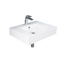 Barclay 4-1608WH - Des 610 Wall-Hung Basin 8'' Widespread, White