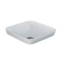 Barclay 5-608WH - Variant 14'' Square Drop-InBasin in White