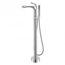 Barclay 7974-CP - Kayla Freestandng Tub Filler w/HS, Polished Chrome