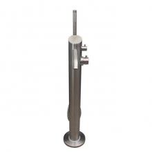 Barclay 7958-SB - Larkin  Freestanding Thermo Tub Filler, Brushed Stainless