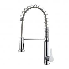 Barclay KFS420-L2-CP - Saban Kitchen Faucet,Pull-out