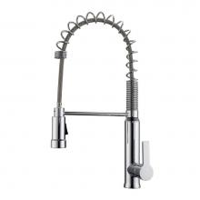 Barclay KFS422-L2-CP - Shallot Kitchn Faucet,Pull-out