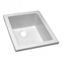 Barclay LS460 - Utility Sink, 18 1/8'' x 143/8'', Fire Clay, White