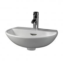 Barclay 4-348WH - Reserva 450 Wall-Hung Basin 8'' WS, White