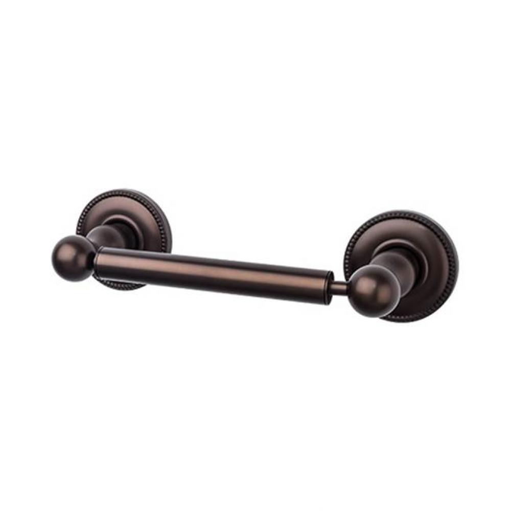 Edwardian Bath Tissue Holder Beaded Backplate Oil Rubbed Bronze