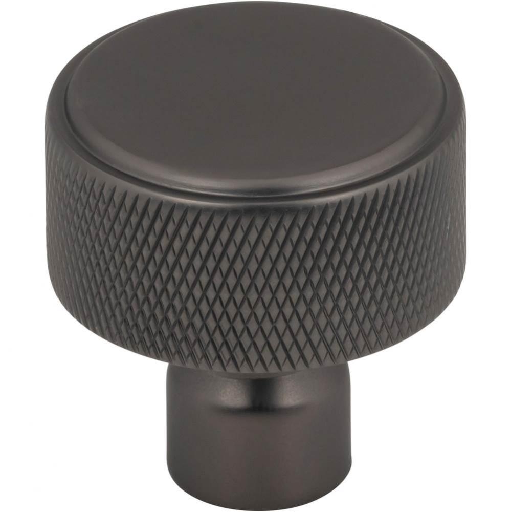 Garrison Knob 1 1/4 Inch Ash Gray