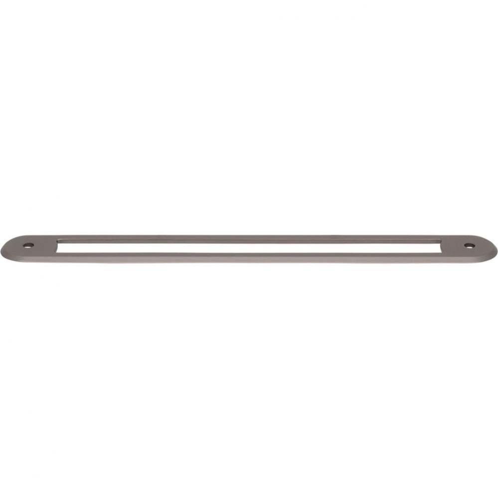 Brockwell Backplate 7 9/16 Inch (c-c) Ash Gray