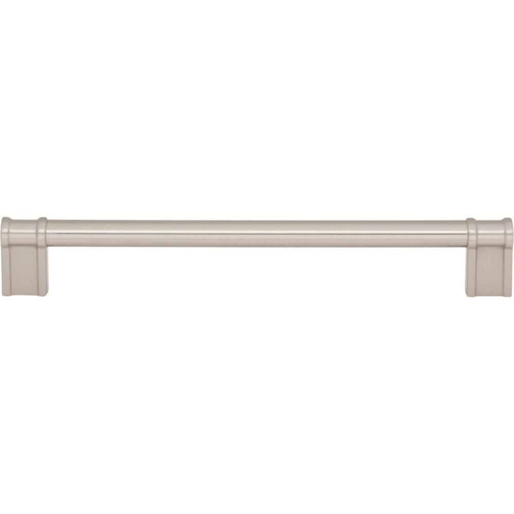 Newburn Pull 7 9/16 Inch (c-c) Brushed Satin Nickel