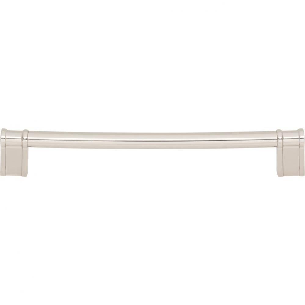 Newburn Pull 7 9/16 Inch (c-c) Polished Nickel