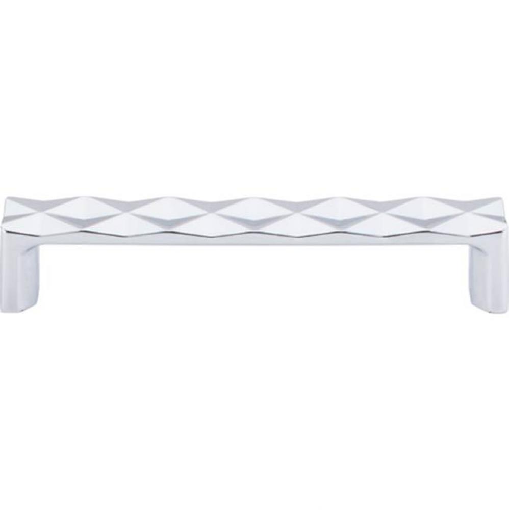 Quilted Pull 5 1/16 Inch (c-c) Polished Chrome