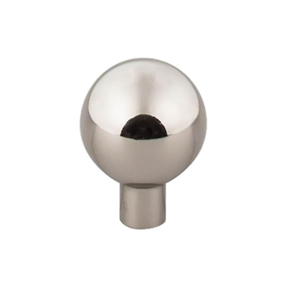 Brookline Knob 1 1/8 Inch Polished Nickel