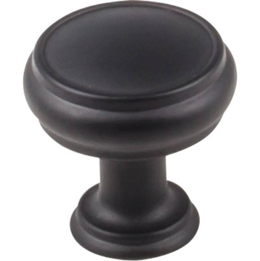 Eden Knob 1 3/16 Inch Flat Black
