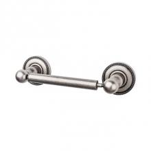 Top Knobs ED3APA - Edwardian Bath Tissue Holder Beaded Backplate Antique Pewter