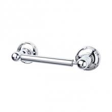 Top Knobs ED3PCE - Edwardian Bath Tissue Holder Ribbon Backplate Polished Chrome