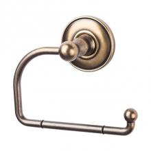 Top Knobs ED4GBZD - Edwardian Bath Tissue Hook Plain Backplate German Bronze