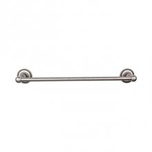 Top Knobs ED8APA - Edwardian Bath Towel Bar 24 In. Single - Beaded Bplate Antique Pewter
