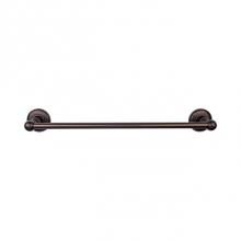 Top Knobs ED8ORBD - Edwardian Bath Towel Bar 24 Inch Single - Plain Bplate Oil Rubbed Bronze
