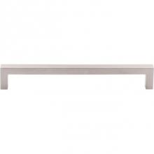 Top Knobs M2140 - Square Bar Pull 7 9/16 Inch (c-c) Brushed Satin Nickel