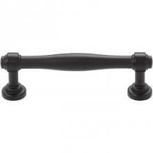 Top Knobs TK3071BLK - Ulster Pull 3 3/4 Inch (c-c) Flat Black