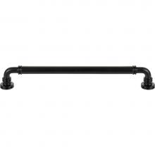 Top Knobs TK3145BLK - Cranford Pull 8 13/16 Inch (c-c) Flat Black
