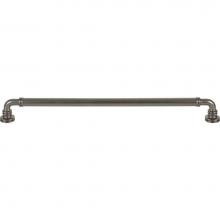 Top Knobs TK3146AG - Cranford Pull 12 Inch (c-c) Ash Gray