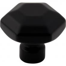 Top Knobs TK3200BLK - Dustin Knob 1 1/4 Inch Flat Black