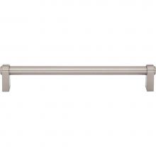 Top Knobs TK3213BSN - Lawrence Pull 7 9/16 Inch (c-c) Brushed Satin Nickel