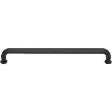 Top Knobs TK3325BLK - Stanmore Pull 8 13/16 Inch (c-c) Flat Black