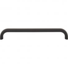 Top Knobs TK3344BLK - Brockwell Pull 6  5/16 Inch (c-c) Flat Black