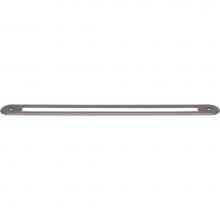 Top Knobs TK3356AG - Brockwell Backplate 8 13/16 Inch (c-c) Ash Gray