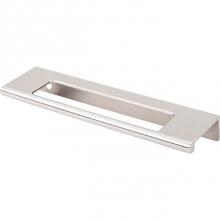 Top Knobs TK521PN - Europa Cut Out Tab Pull 5 Inch (c-c) Polished Nickel