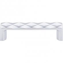 Top Knobs TK561PC - Quilted Pull 3 3/4 Inch (c-c) Polished Chrome