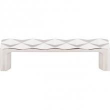Top Knobs TK561PN - Quilted Pull 3 3/4 Inch (c-c) Polished Nickel