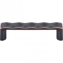 Top Knobs TK561UM - Quilted Pull 3 3/4 Inch (c-c) Umbrio