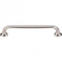 Top Knobs TK595BSN - Oculus Oval Pull 6 5/16 Inch (c-c) Brushed Satin Nickel