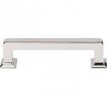 Top Knobs TK703PN - Ascendra Pull 3 3/4 Inch (c-c) Polished Nickel
