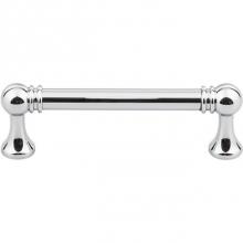 Top Knobs TK802PC - Kara Pull 3 3/4 Inch (c-c) Polished Chrome