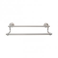 Top Knobs TUSC11BSN - Tuscany Bath Towel Bar 30 Inch Double Brushed Satin Nickel