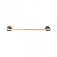 Top Knobs TUSC8GBZ - Tuscany Bath Towel Bar 24 Inch Single German Bronze