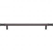 Top Knobs TK3236AG - Burnham Pull 8 13/16 Inch (c-c) Ash Gray