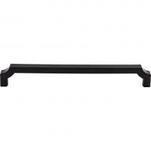 Top Knobs TK3027BLK - Davenport Appliance Pull 12 Inch (c-c) Flat Black