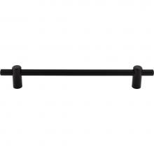 Top Knobs TK3258BLK - Dempsey Appliance Pull 12 Inch (c-c) Flat Black