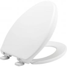 Bemis 7B7900TDGSL 000 - Elongated Plastic Toilet Seat with WhisperClose Hinge, STA-TITE Commercial Fastening System and Du