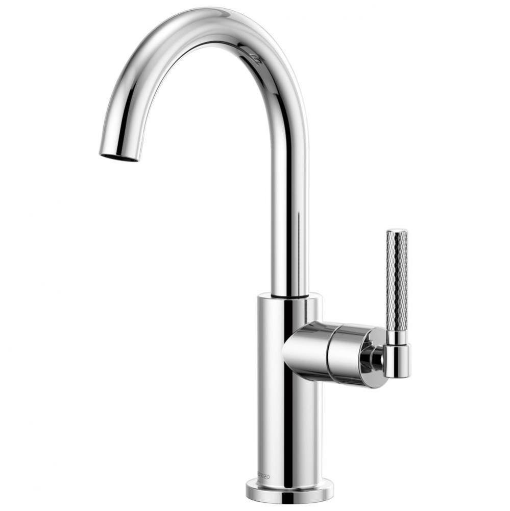 Litze&#xae; Bar Faucet with Arc Spout and Knurled Handle Kit